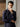 Men's Navy Blue Shalwar Kameez - IUS-EMTKST5-99596