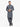 Men's Dark Grey Shalwar Kameez - IUS-EMTKST5-99522