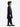 Boy's Purple & Navy Waist Coat Suit - IUS-EBTWCS5-25199
