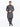 Men's Charcoal Grey Shalwar Kameez - IUS-EMTKST24-99485